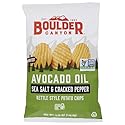 Boulder Canyon, Chips Potato Canyon Cut Avocado Oil Salt N Pepper, 5.25 Ounce