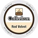Red Velvet Flavored Coffee, 24 count Single Serve Pods, Keurig Compatible