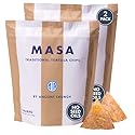 MASA Chips Churro Flavored Corn Tortilla Chips Cooked in Beef Tallow - Seed Oil Free Snack, 2pk×5 oz each- Handmade with Only Naturally Grown Corn