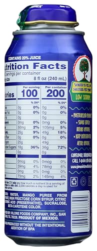 Jumex Lata Botella Mango, 16.9 Fl Oz (Pack of 12)