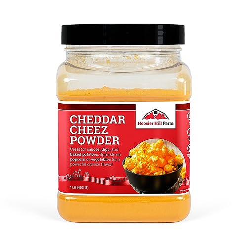 Hoosier Hill Farm Cheddar Cheez Powder, 1LB (Pack 1)