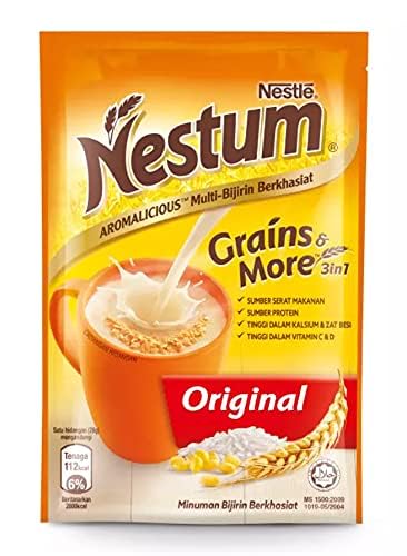 Moptrek mily 3-in-1 Instant Cereal Milk Drink and 1-Pack Nestle Cereal Snack Bundle