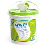 Wipex Table Bussers - Natural Cleaning Wipes | Table Cleaning Quick Cleaner & Counter Wipes | Made with Vinegar, Propolis, Clove and Cinnamon Oil, 400