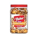 Fisher Snack Honey Roasted Mixed Nuts with Peanuts, 24 Ounces, Peanuts, Cashews, Almonds, Filberts, Pecans