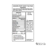Unicorn Poop Marshmallow Candy Fun Packs - 57 Packs