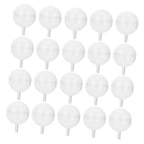 Ciieeo 50Pcs Chocolate Wrapping Cups for DIY Bouquets Holders for Valentines Day and Dustproof Packaging for Chocolates and Candies