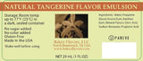 Bakto Flavors Natural Tangerine Flavor Emulsion - 1 FL OZ - Pack of 3
