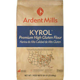 Kyrol Premium High Gluten Flour 50 pound Bag Great for hearth breads, hard and Kaiser rolls, bagels, thin-crust pizza