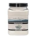 Baking Powder aluminum free by Medley hills farm 2 Lbs. in Reusable Container - Double acting aluminum free baking powder - Kosher - Baking - Made in