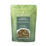 Organic Migraine Relief Loose Leaf Tea - 2oz Bag (Approx. 30 Servings) | Full Leaf Tea Co.
