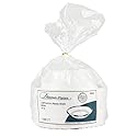 Blue Sky 18 oz. White Plastic Bowl - [100 Count] Disposable Plastic Bowls, Ideal for Birthday Parties, Weddings, Banquets, Picnics, and Everyday Use