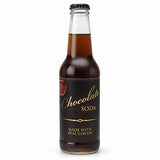 Rocket Fizz Chocolate Soda Flavor | Cane Sugar | Craft Soda Pop Drinks | 12 oz in Glass Bottle (Single Bottle)