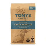 TONYS COFFEE Organic Cafe Carmelita Coffee, 12 OZ
