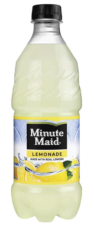 Minute Maid Lemonade 20 Oz bottles - Pack of 10