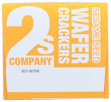 2's Company Sesame Wafer Cracker for Cheese, 3.5 Oz