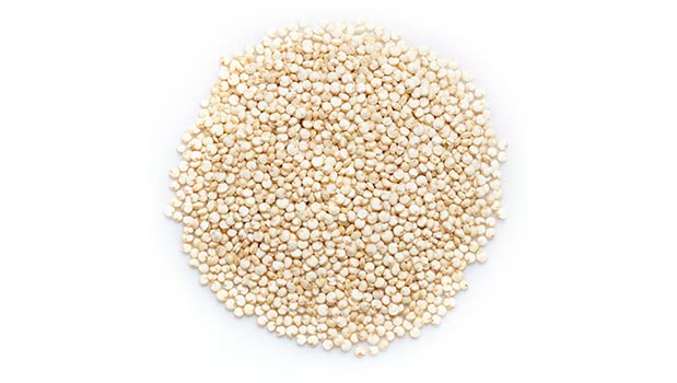 Yupik Organic White Quinoa, 2.2 lb (35.2 oz), Non-GMO, Gluten-Free, Kosher, Vegan, Raw White Grains, Unsalted, Oil-Free, Plant-Based Protein, Source of Fiber, Great Replacement for Rice & Pasta