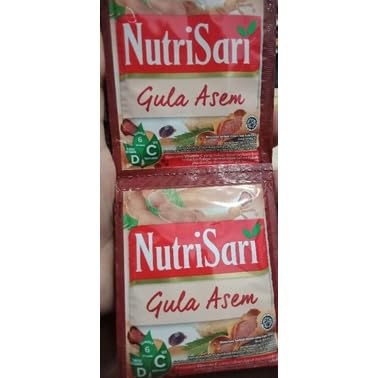 NutriSari Gula Asem Tamarind Sugar Instant Drink Powder 10-ct, 110 gram