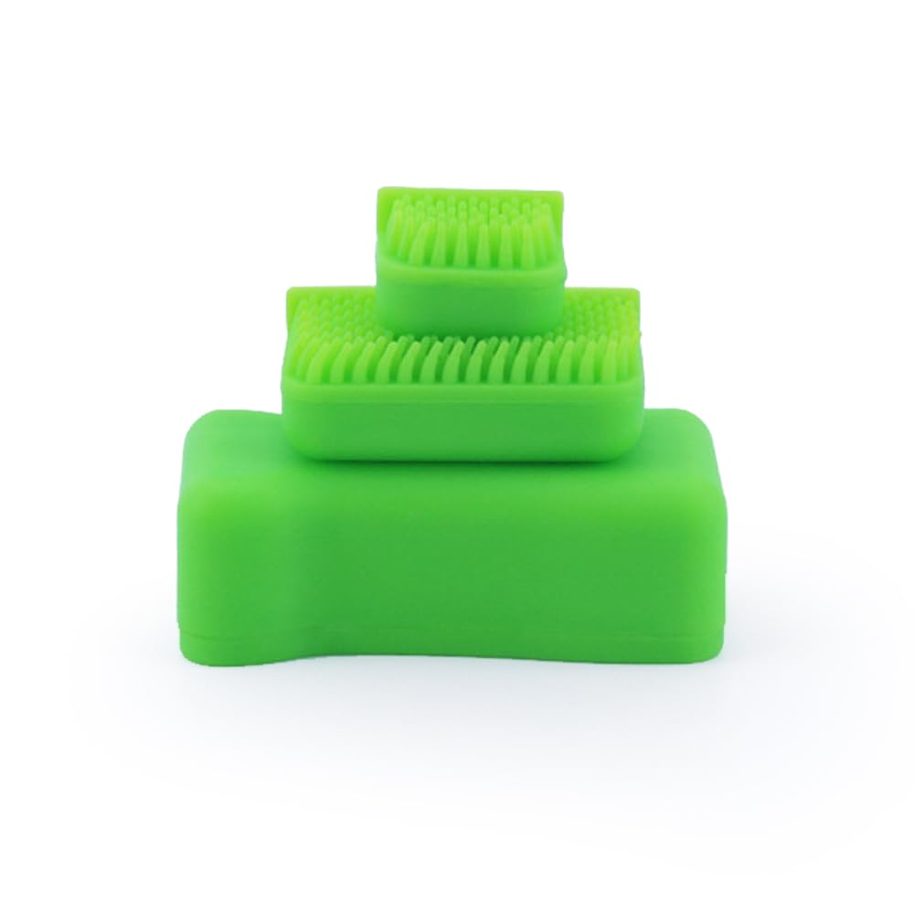 Green Piece® Green Silicone Magnet Cleaner - Perfect for your Glass Pieces and Vases - Clean Smarter and better. Remove Resin and Tar - Clean hard