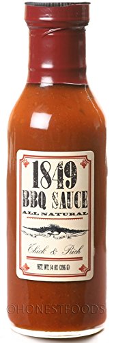 1849 Gluten Free BBQ Sauce, 14 oz (2 Pack)