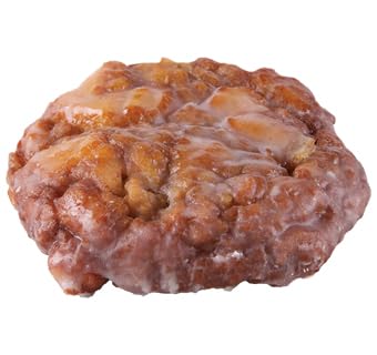 Prairie City Bakery Donut Shoppe Premium Quality Individually Wrapped Fresh Donuts Full Case Ships Frozen (Premium Glazed Apple Fritter)