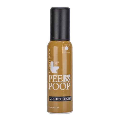 Pee&Poo Toilet Odor Control-Aromatic & Refreshing Toilet Spray, Use Before You Go, Infused with Natural Essential Oils - 60ml-Pocket Travel Size