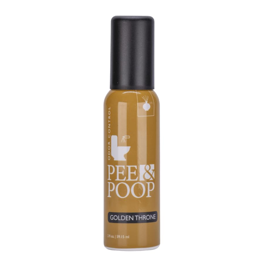 Pee&Poo Toilet Odor Control-Aromatic & Refreshing Toilet Spray, Use Before You Go, Infused with Natural Essential Oils - 60ml-Pocket Travel Size