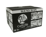 100 cups- Cafe Ole Value Pack-Donut Shop, Kona Blend, Colombian, French Roast--100 cups
