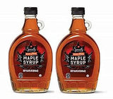 Specially Selected 100% Pure Maple Syrup Grade A Amber Color, Rich Taste 12.5fl oz 370ml (Two Bottles)