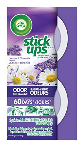 Air Wick 6233885825 Stick Ups Air Freshener, Lavender/Chamomile, 2-Pk. - Quantity 12