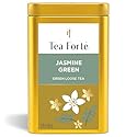 Tea Forte Jasmine Green Premium Loose Leaf Caffeinated Green Tea Blend Canister, Makes 35-50 Cups