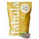 Fabula Organic Decaf Coffee Beans - Swiss Water Process - Low Acid Whole Bean Coffee - Medium Roast - Mold Free, Non-GMO & Single Origin - 12 oz