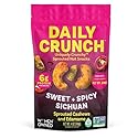 Daily Crunch, Cashews Edamame Sprouted Sweet Sichuan, 4 Ounce