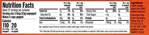 Jolly Time Kernels Yellow Popcorn, 32 Oz