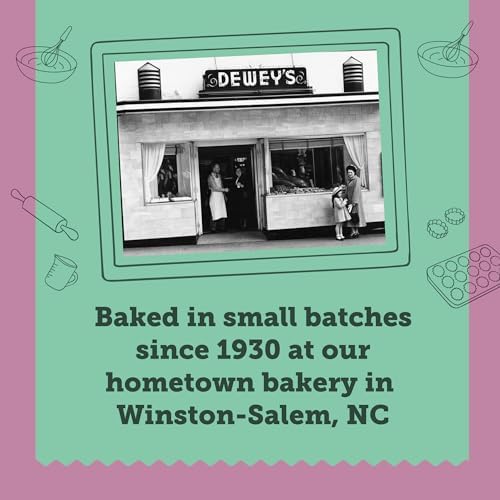 Dewey's Bakery Meyer Lemon Cookie Thins | No Artificial Flavors, Synthetic Colors or Preservatives | Baked in Small Batches | 9oz (Pack of 1)
