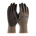 Generic Large Brown Cotton/Polyester Coated Latex Gloves
