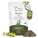 Organic Way Mullein Leaf | Herbal Tea (Verbascum thapsus) Cut & Sifted - European Wild-Harvest | Organic & Kosher Certified | Non GMO & USDA Certified