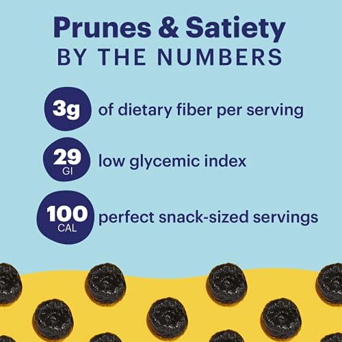 Sunsweet Amazin' Prunes Orange Essence - Prunes Pitted Unsweetened & Dried - Gluten Free, Vegan, Low Fat - Dietary Fiber & Natural Minerals - Dried