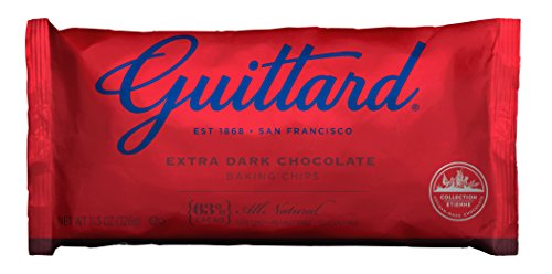 Guittard Chocolate Chips, Extra Dark Chocolate, 11.5 Ounce (Pack of 12)