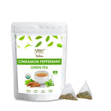 Cinnamon peppermint green tea