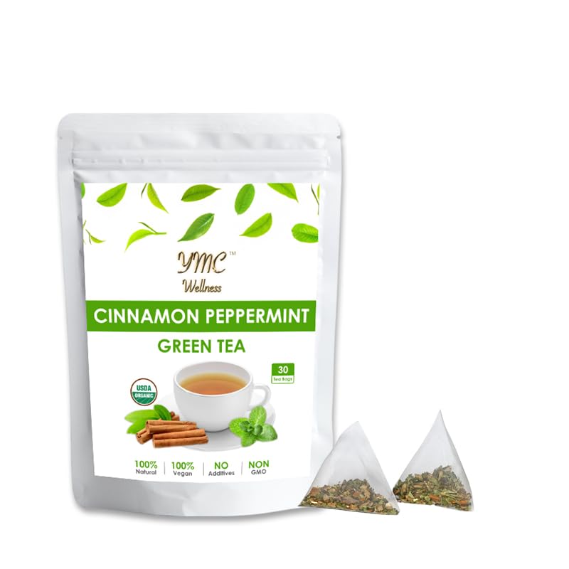 Cinnamon peppermint green tea