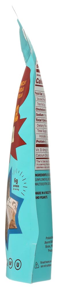 Enlightened - The Good-for-You Crisp, Roasted Broad Beans, Sea Salt, 4.5 Ounce (2-Pack)