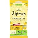 Chimes Ginger Chews Candy, Mango, 1.5 Ounce (Pack of 1)
