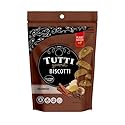 Tutti Gourmet Gluten Free Gingerbread Biscotti, 9.9 oz (283g) Resealable Cookie Bag - Vegan and Halal Snacks