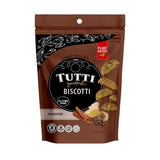 Tutti Gourmet Gluten Free Gingerbread Biscotti, 9.9 oz (283g) Resealable Cookie Bag - Vegan and Halal Snacks