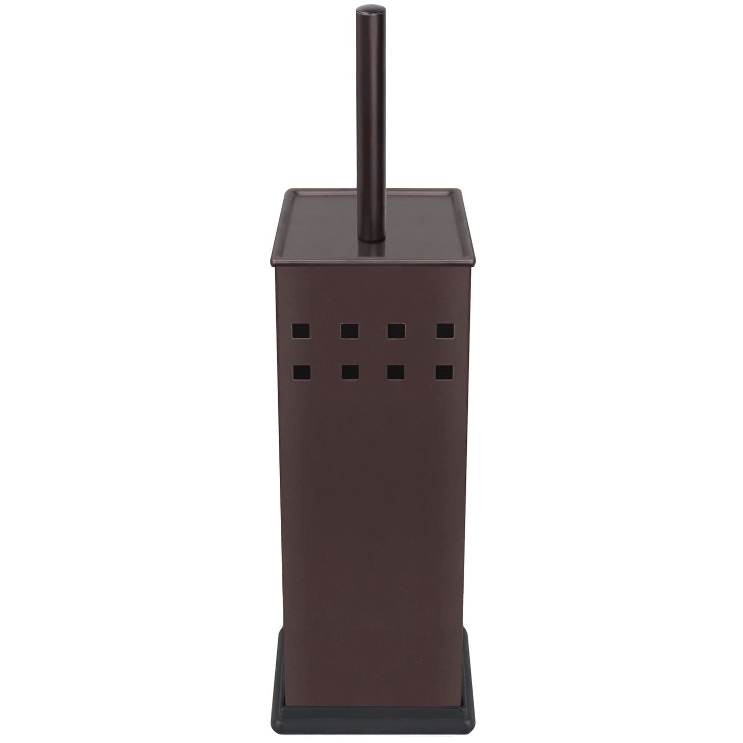 Blue Donuts Toilet Brush and Holder, Toilet Bowl Brush for Bathroom, Toilet Cleaner, Odor Free, Bronze