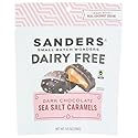Sanders, Caramels Dark Chocolate Sea Salt, 5.5 Ounce