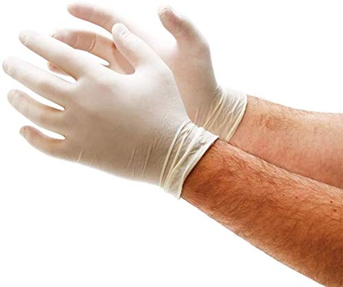 SmoothTouch Latex Gloves- Large-Powder Free- 100 count