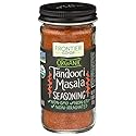Frontier Co-op Organic Tandoori Masala Seasoning, Paprika, Cumin, Coriander, Garlic, Ginger, Cardamom Spice Blend | 1.8 Ounce (Pack of 1)