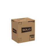 Solo VS606X-02050 6 oz White Vs DSP Paper Food Container (Case of 1000)