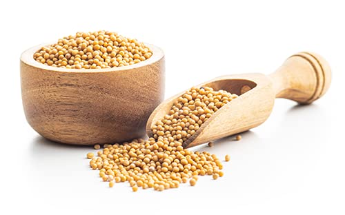 Birch & Meadow 3 lb of Yellow Mustard Seeds, Mild Mustard Flavor, Dips & Dressings